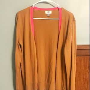 Brown cardigan